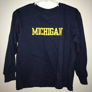 NWOT Michigan Toddler Long Sleeve Shirt